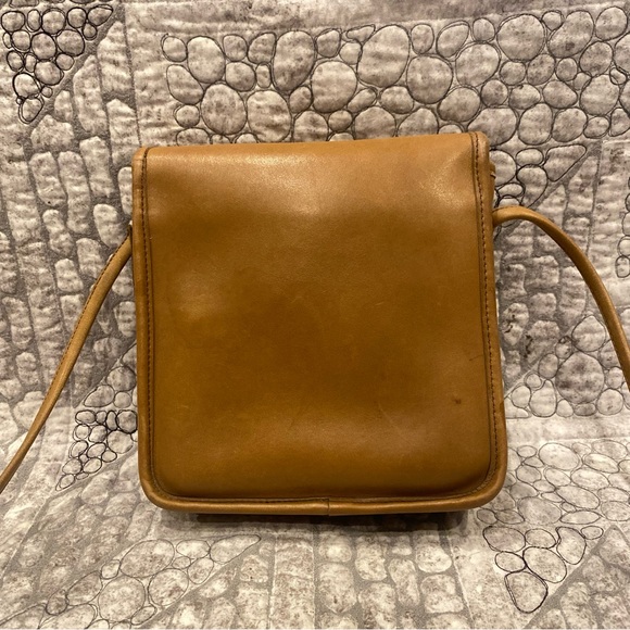 Vintage Coach Putty compact pouch crossbody purse 9620 - Picture 2 of 11